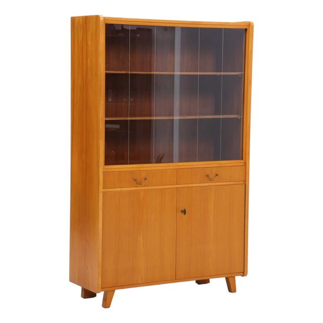 Mid-Century Display Cabinet in Wood from Tepe, 1960s For Sale