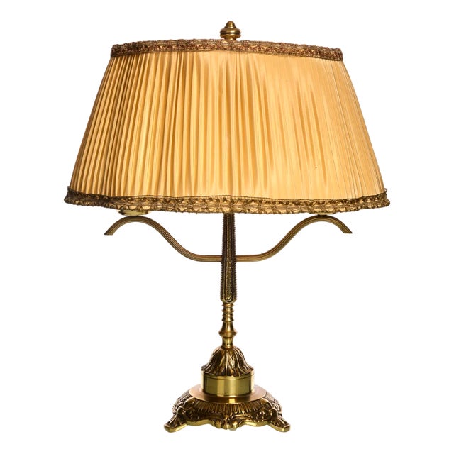Swedish Grace Table Lamp attributed to Einar Bäckström, Sweden, 1930s For Sale