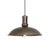 Large Kavaljer Iron Oxide Hanging Lamp by Sabina Grubbeson for Konsthantverk For Sale - Image 3 of 7