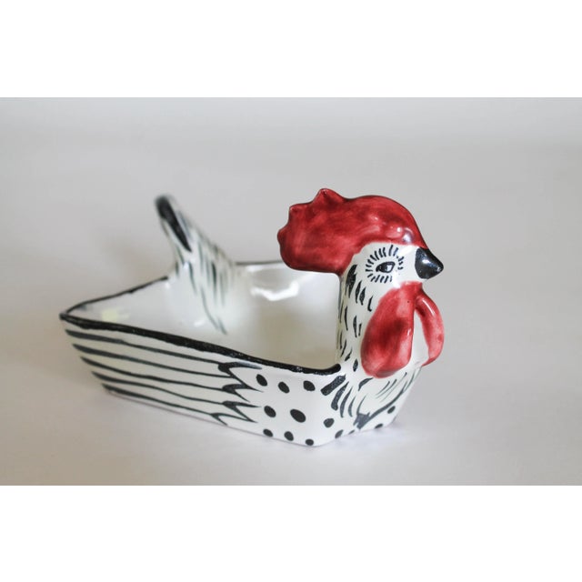 Set of Six Italian Ceramic Rooster Candy / Nut Dishes For Sale In Milwaukee - Image 6 of 13