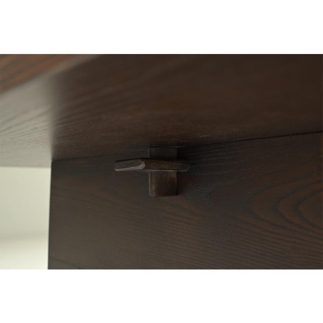 Brown Vintage Belgian Opium Coffee Table by Axel Vervoordt, 1980s For Sale - Image 8 of 9