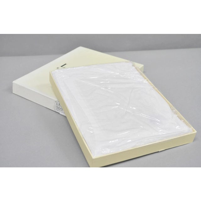 Late 20th Century Lauren Ralph Lauren Silver Plated Normandy Modern 5x7 Photo Picture Frame For Sale - Image 13 of 15