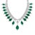 GIA Certified Zambian Natural Emerald Necklace and Earring set Gia report # 2235396105 Natural Beryl, Emerald , Zambia ,...