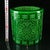Green Late 20th Century Green Glazed Reticulated Porcelain Brush Pot For Sale - Image 8 of 8
