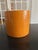 Mid-Century Modern Orange Ceramic Pot in the style of Georges Jouve, 1950s For Sale - Image 3 of 10