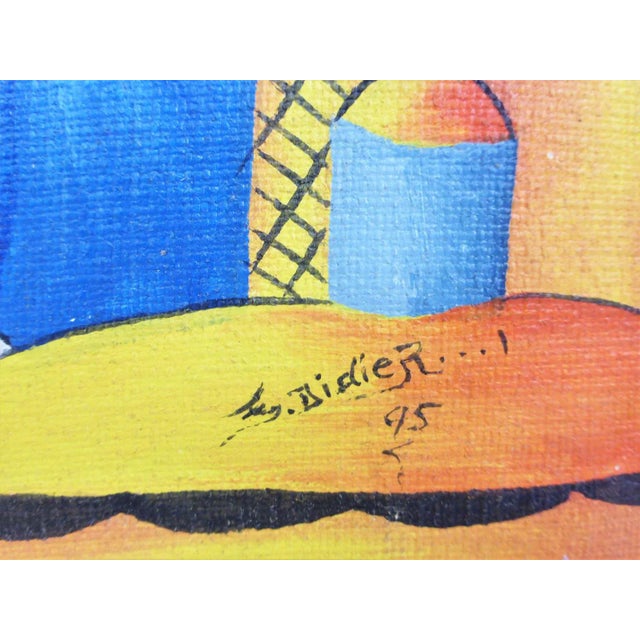 Caribbean Paintings, 1990s, Set of 4 For Sale - Image 13 of 17