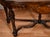 1920 Antique French Walnut & Crotch Mahogany Flip-Top Console / Serving Table For Sale - Image 10 of 18
