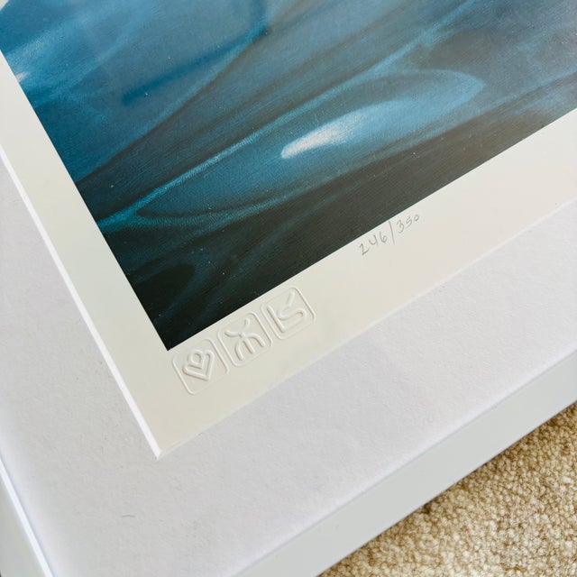 Steve Mennie "Wave Lengths" Limited Edition Signed Lithograph For Sale - Image 11 of 13