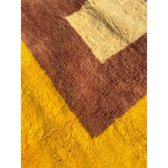 Moroccan Mrirt Wool Rug, 2010s For Sale - Image 9 of 10