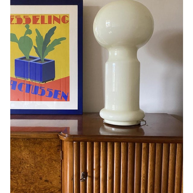 Space Age Murano Glass Table Lamp by Vistosi, 1960s For Sale - Image 9 of 18