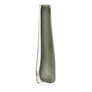 Orrefors Sweden Sommerso Glass Vase by Nils Landberg