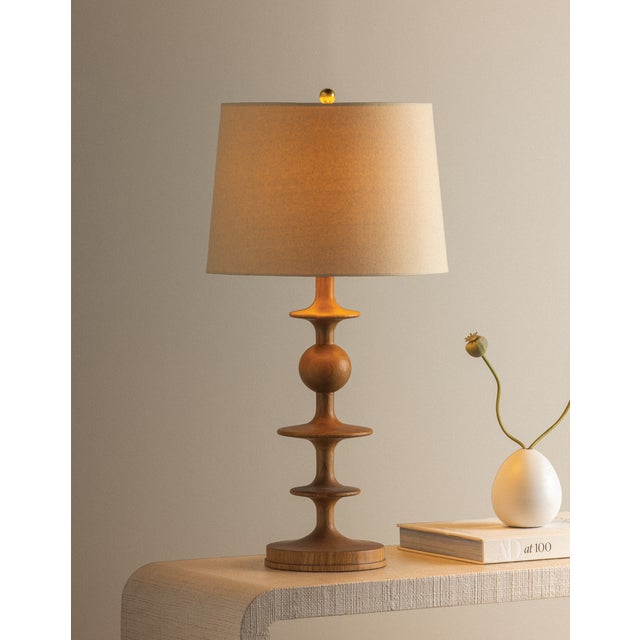 Hudson Valley Lighting Jefferson Heights 15 in. 1 Light Table Lamp in Aged Brass Finish For Sale - Image 11 of 11