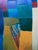 Abstract Geometric Architectural Painting Glycee Vibrant Colors For Sale In Philadelphia - Image 6 of 8