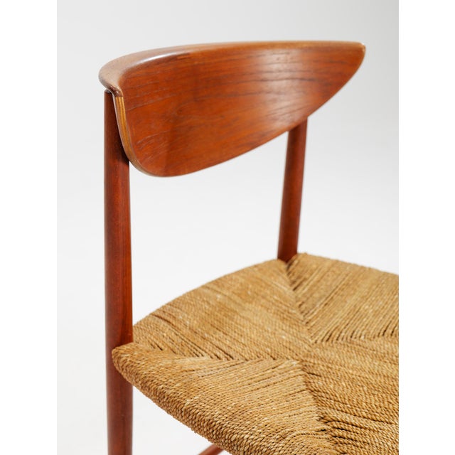 Model 316 Dining Chairs by Peter White & Orla Moelgard-Nielsen for Søborg Møbelfabrik, 1958, Set of 6 For Sale - Image 11 of 18