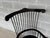Vintage Philadelphia Style Auburn Crackle Finish Comb Back Arm Chair For Sale - Image 4 of 11