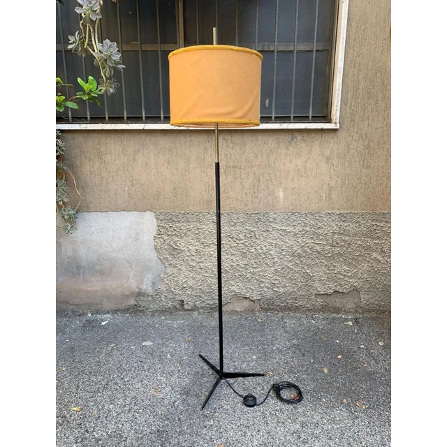 Telescopic Floor Lamp by Angelo Ostuni for Oluce, 1960s For Sale - Image 6 of 7