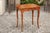 Early 19th Century Italian 1820s Walnut Side Table with Marquetry Top, Inlaid Legs and Side Drawer For Sale - Image 5 of 11