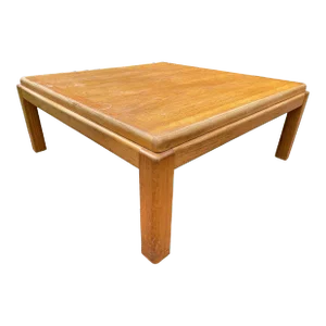 Vintage Coffee Table Wood Coffee Table Lane Coffee Table Lou Hodgens Style Solid Wood Coffee Table