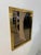 Vintage Italian Brass Framed Wall Mirror For Sale In Los Angeles - Image 6 of 6
