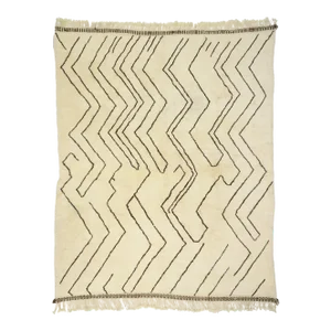 Vintage Berber Moroccan Rug - 09'04 X 11'02