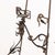 Early 20th Century Rare French Art Nouveau Wrought-Iron Adjustable Easel, C 1900 For Sale - Image 5 of 6