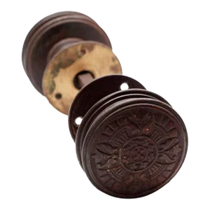 Antique Bronze Corbin Gothic Knob Set
