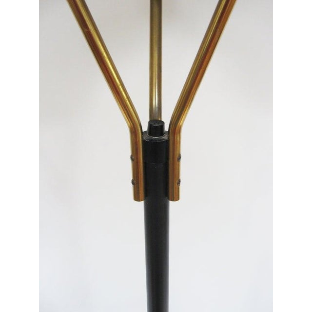 Black Thomas Moser floor lamp by Lightolier For Sale - Image 8 of 10