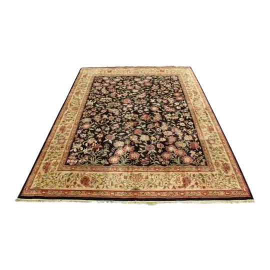 Contemporary Traditional Nylon Rectangular Area Rug Shaw For Sale