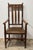 Antique English Arts and Crafts Carver Arm Chair For Sale In Naples, FL - Image 6 of 7