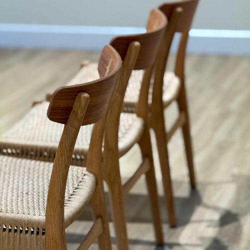 CH23 Dining Chairs by Hans J. Wegner, Set of 8 For Sale - Image 10 of 18