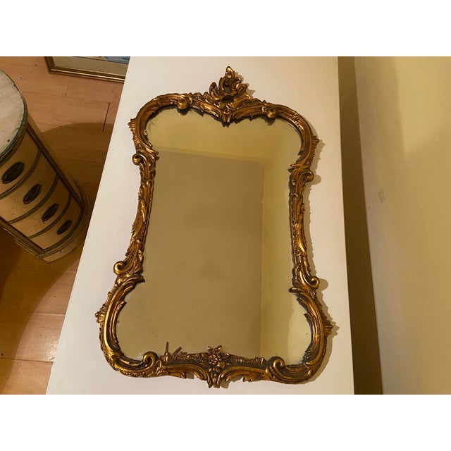 Antique Giltwood Mirror For Sale In Sacramento - Image 6 of 9