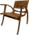 Vintage “gelenka” cantilever armchair, model 117, produced in germany in the 1950s. The chair features the characteristic...