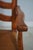 Brown Pair Guy Chaddock Distressed Ladderback Armchairs For Sale - Image 8 of 12