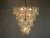 Italian Murano Chandelier Lamp Vistosi – 50 Clean and White Lattimio Glasses For Sale In Los Angeles - Image 6 of 10