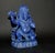 Late 20th Century Natural Lapis Indian God Vajrapani Protector For Sale - Image 5 of 17
