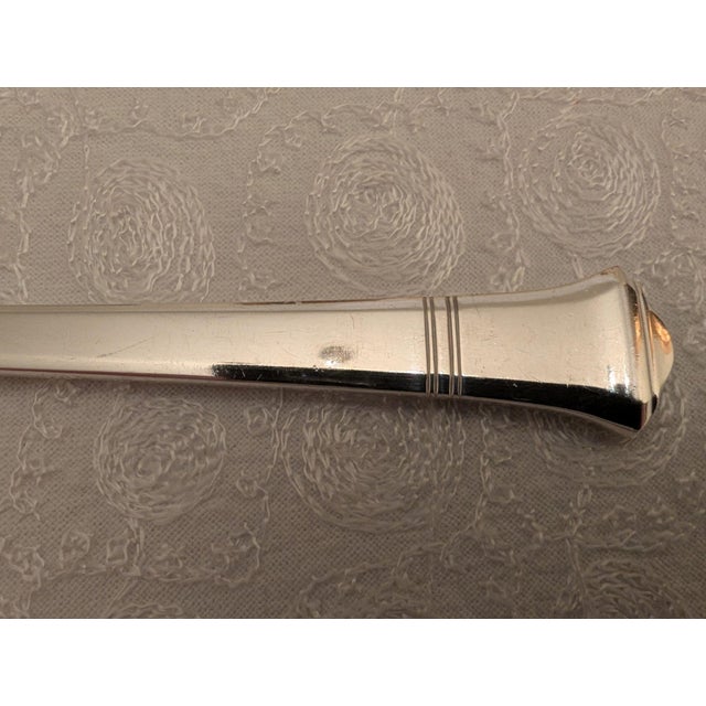 Metal Tiffany "Windham" Sterling Silver Salad/Dessert Forks, 6 Pieces For Sale - Image 7 of 10