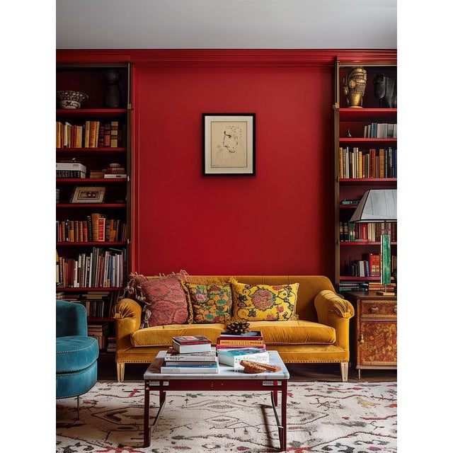 John Kingerlee, Self Portrait, Mid 20th Century, Ink on Paper For Sale - Image 16 of 18