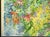 Late 20th Century Original Framed Vibrant 'Field of Flowers' Watercolor Painting For Sale - Image 5 of 15