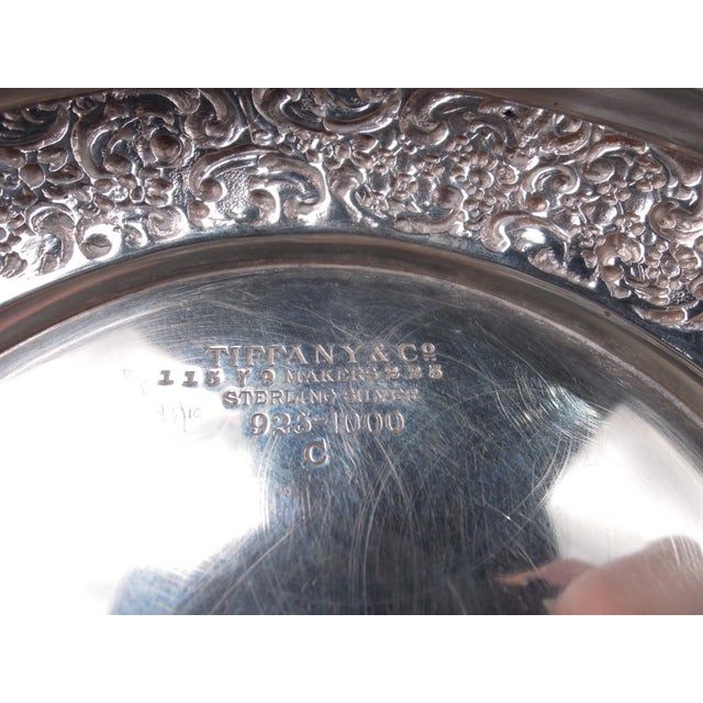 Metal Tiffany Vase 11579 Antique Victorian Classical American Sterling Silver 1902/7 For Sale - Image 7 of 8