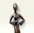 Modern Large Late 20th Century French Bronze Female Flute Player Sculpture For Sale - Image 3 of 18
