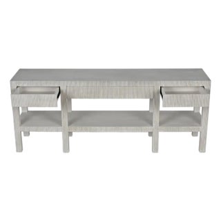 NOIR Conrad Console, White Wash For Sale