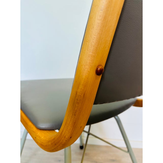 Mid-Century Dining Chair by Miroslav Navrátil for Ton, 1970s For Sale - Image 9 of 12