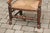 English English 1780s Oak William and Mary Style Open Arm Youth Chair with Rush Seat For Sale - Image 3 of 11