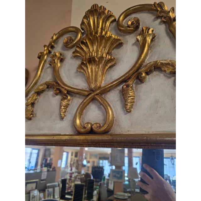 1950s Vintage Georgian Style Mirror, 1950s For Sale - Image 5 of 12