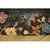 Textile 1920s Black Medallion Floral Antique Oval Chinese Art Deco Carpet 4'1" X 6'10" For Sale - Image 7 of 9
