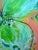 2000 - 2009 Michelle Zastawny Signed Original Abstract Botanical Painting on Canvas For Sale - Image 5 of 17