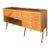 1970s Vintage Mid Century Modern Teak Wood Credenza or Buffet Made in Sweden For Sale