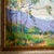 Mid 20th Century Miniature Mountain Landscape Oil Painting - Unsigned Unknown Artist For Sale In Cincinnati - Image 6 of 13