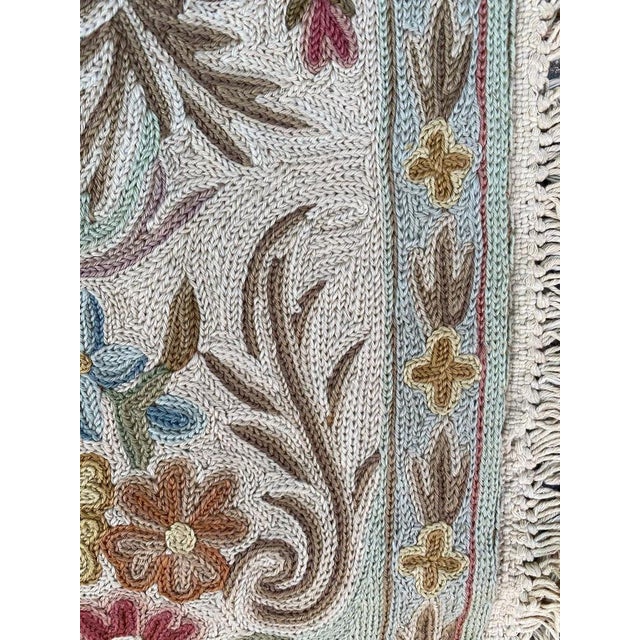 Vintage Aubusson Style Rug For Sale - Image 10 of 15