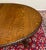 Antique English Butterfly Leaf Oval Carved Dining Table 118" Tiger Oak C1920-30s For Sale - Image 10 of 17